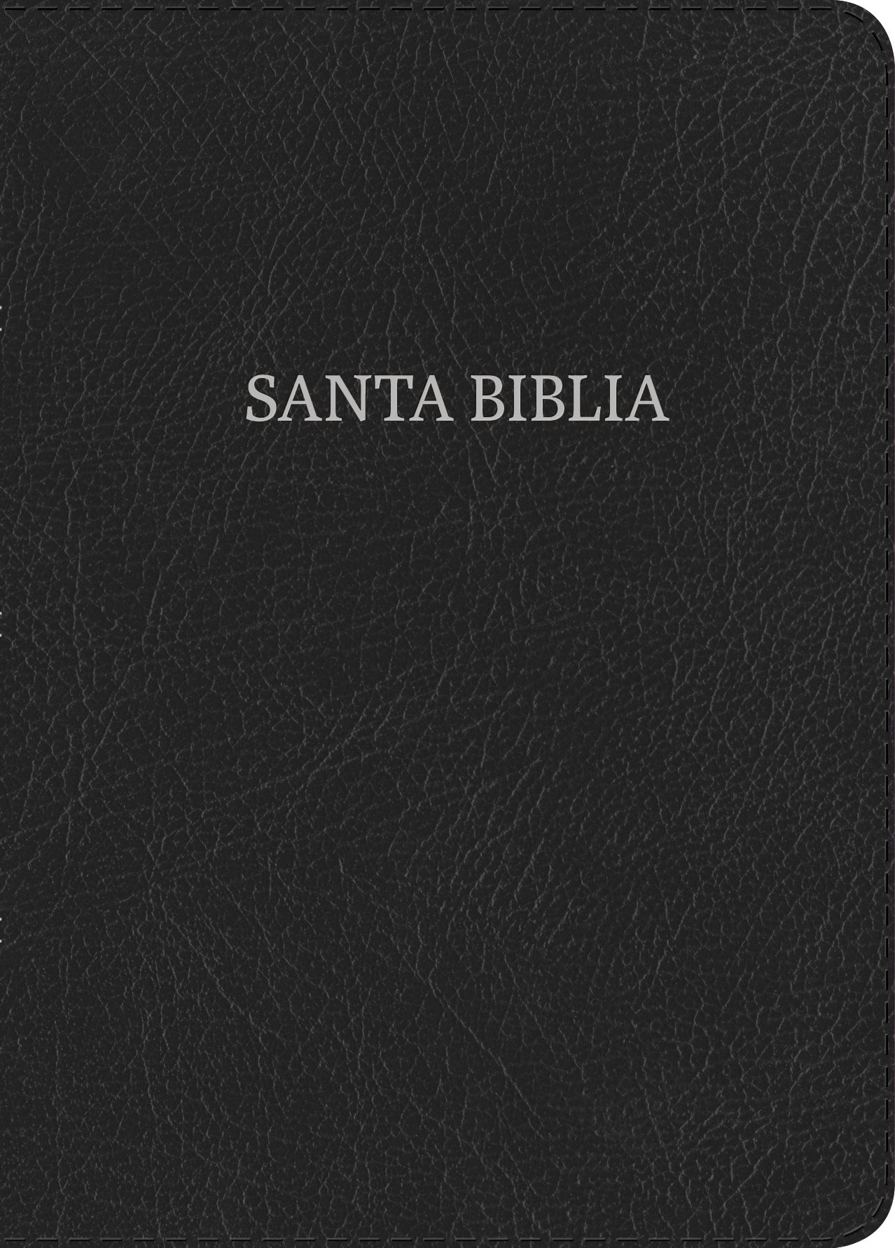 Biblia Reina Valera 1960 Compacta. Letra Grande negro, piel fabricada / Compact Bible RVR 1960 Large Print Black, Bonded Leather (Spanish Edition)