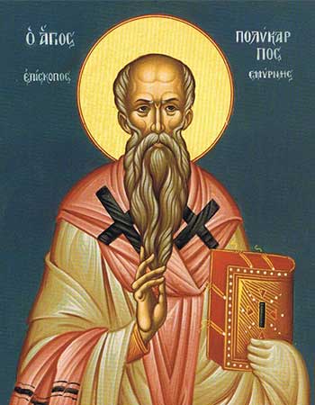 an icon of Polycarp