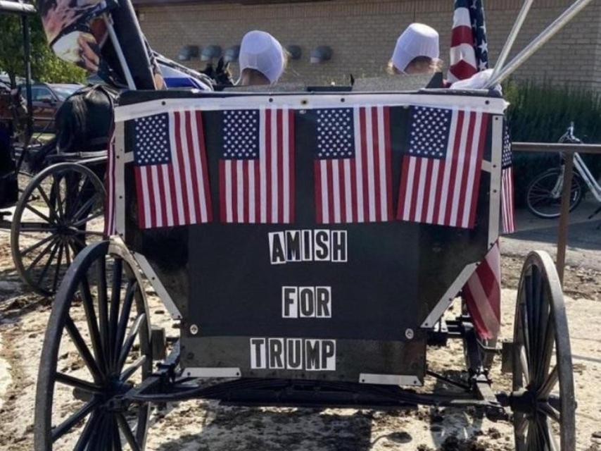 Los amish, voto clave en Pensilvania y en victoria de Trump